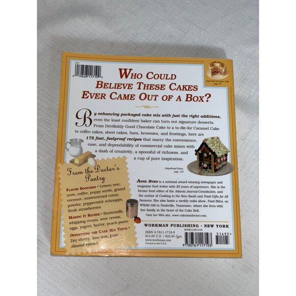 The Cake Mix Doctor Cookbook  Anne Byrn 2000  Over 150 Luscious Dessert Recipes - Picture 6 of 8